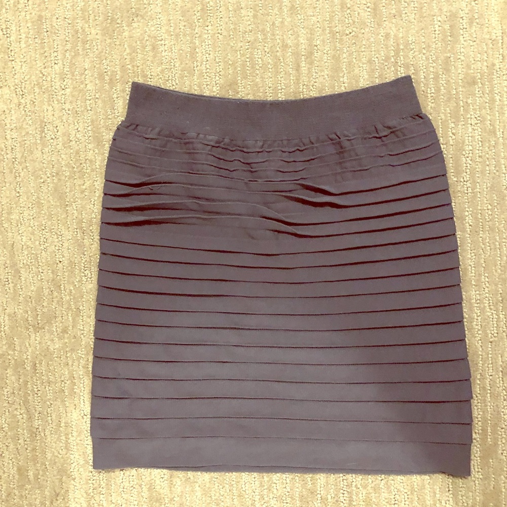High waisted bandage mini skirt